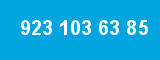 923 103 63 85